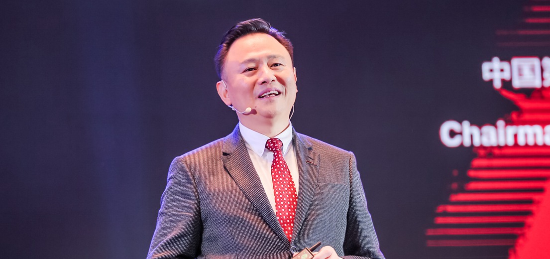 中國(guó)第一汽車(chē)集團(tuán)有限公司董事長(zhǎng)、黨委書(shū)記徐留平發(fā)表講話(huà)