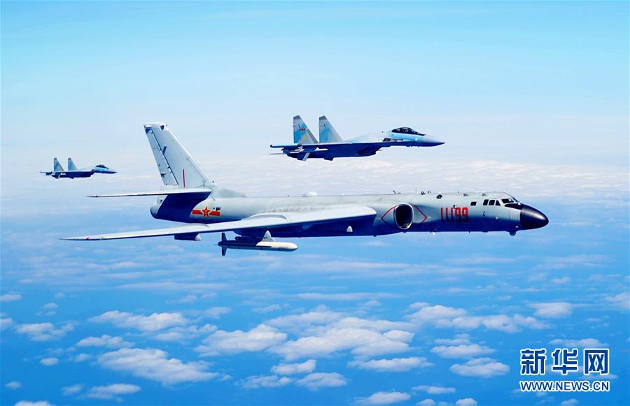 （圖文互動(dòng)）（1）空軍發(fā)布宣傳片展現(xiàn)殲-20、蘇-35、轟-6K海上新航跡