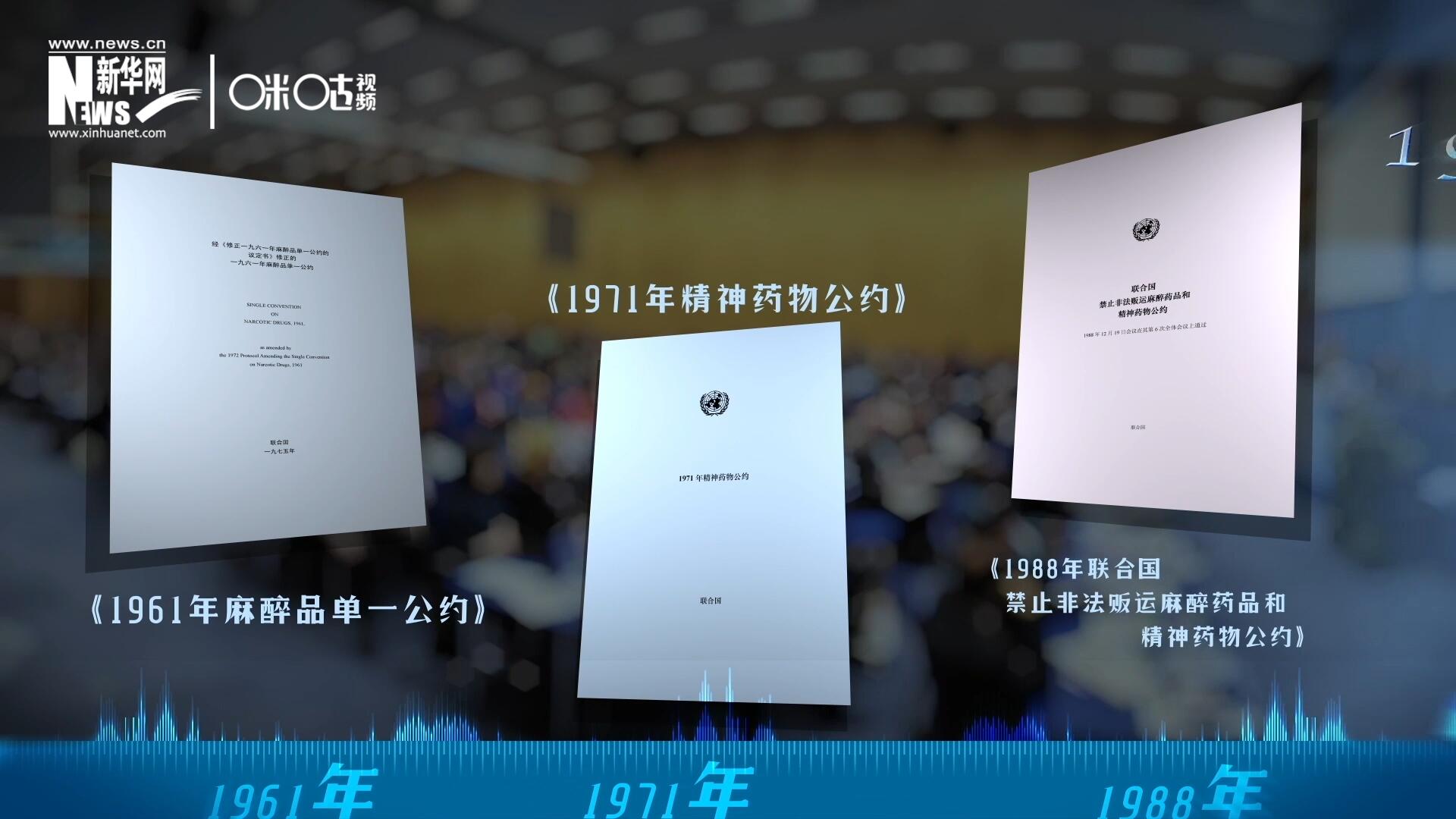 當(dāng)前國際社會(huì)所共同遵循的三大國際禁毒公約，分別在1961年、1971年和1988年 由聯(lián)合國牽頭締結(jié)。