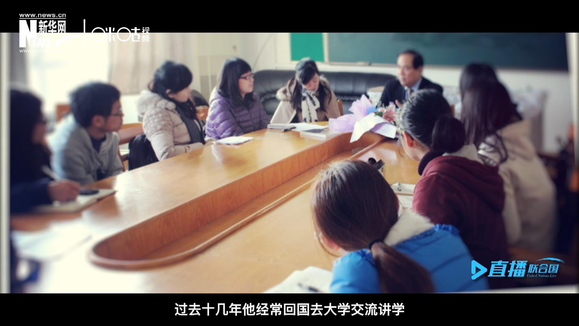 過去十幾年陳峰經(jīng)常回國去大學(xué)交流講學(xué)，給年輕人分享他學(xué)習(xí)、工作和生活的故事。