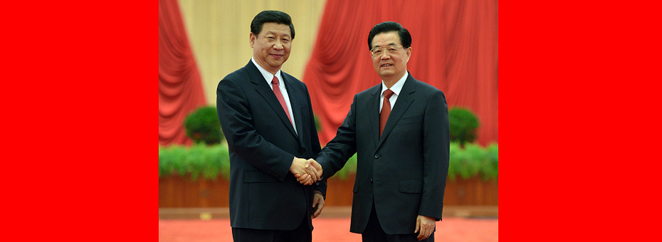 胡錦濤、習(xí)近平等領(lǐng)導(dǎo)同志親切會(huì)見(jiàn)出席黨的十八大代表、特邀代表和列席人員并發(fā)表重要講話