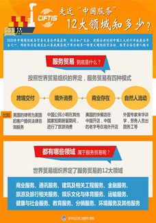 走近“中國服務”，12大領域知多少？
